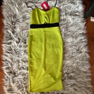 NWT Green Bodycon Dress